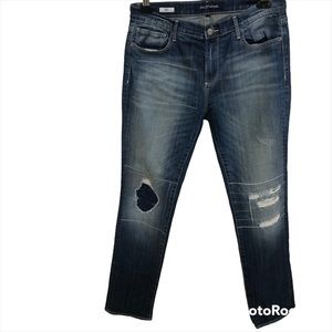 DRIFTWOOD Women's Distress Straight Leg Jody Jean Size 29 EUC